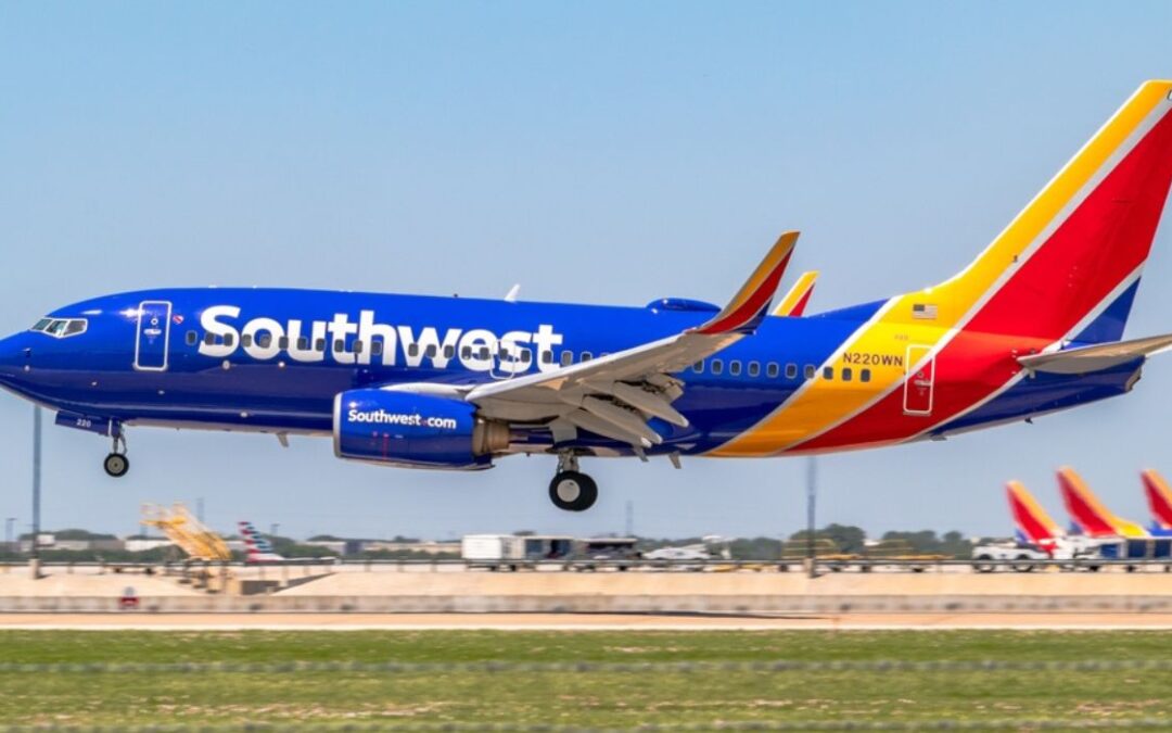 Southwest Airlines Receives ‘Top’ Recognition