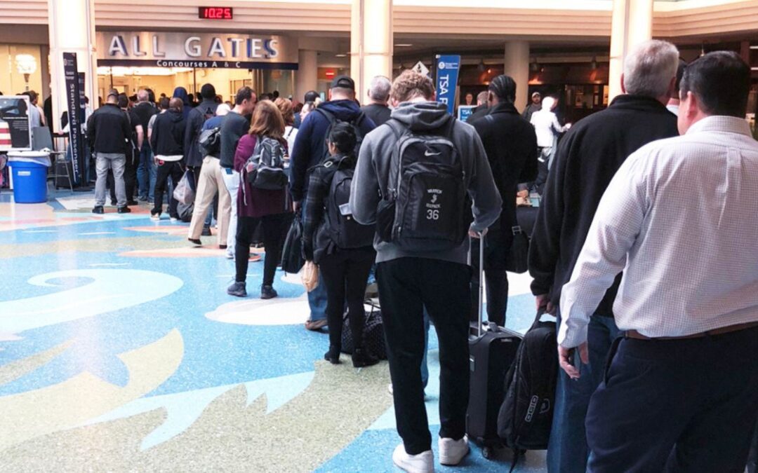 Long Lines at Checkpoints Frustrate Travelers