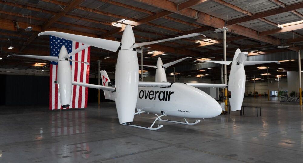 Overair Constructs First eVTOL Protoype