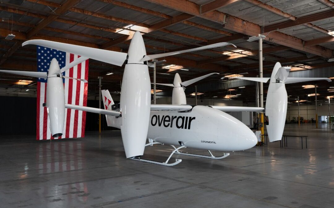 Overair construye el primer prototipo eVTOL