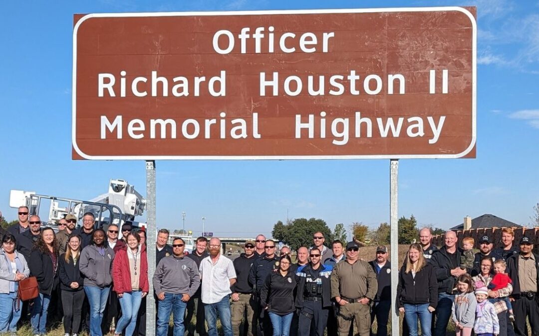 Stretch of I-635 Honors Fallen Police Officer