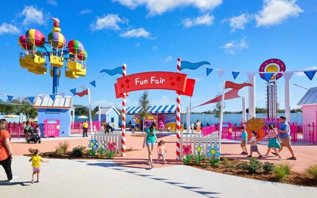 New Peppa Pig Theme Park To Feature 5 Rides
