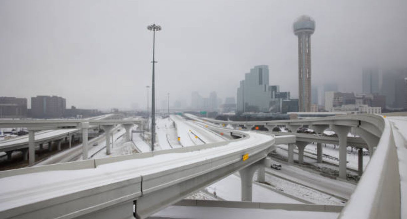 Dallas winter storm in 2021
