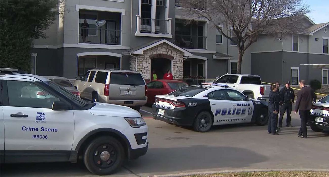 Dallas police on scene of homicide