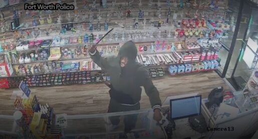 VIDEO: Alleged Machete-Wielding Robber Sought by Police