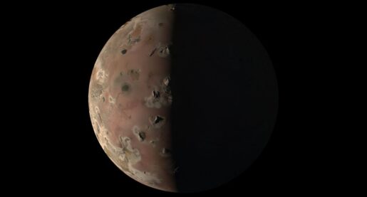 Juno Probe Performs Close Io Flyby
