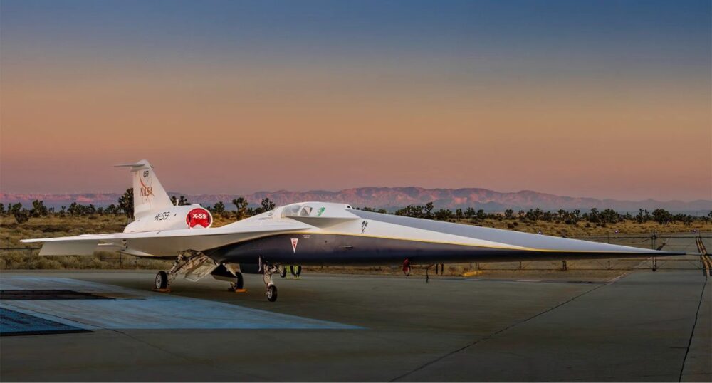NASA Unveils Quiet Supersonic Aircraft