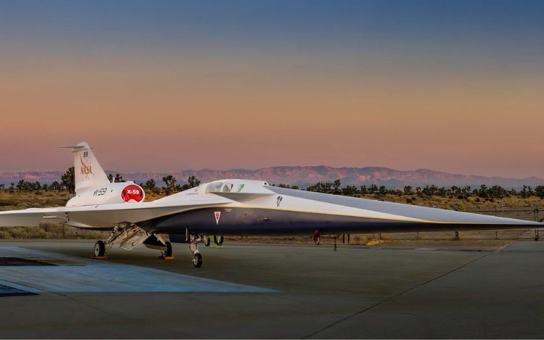 NASA Unveils Quiet Supersonic Aircraft