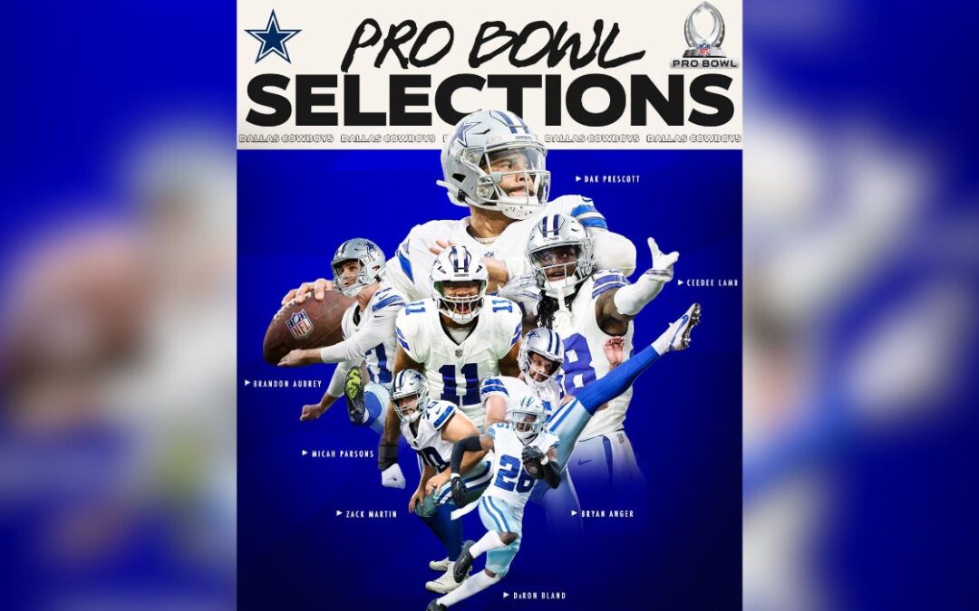 Seven Cowboys Named to Pro Bowl