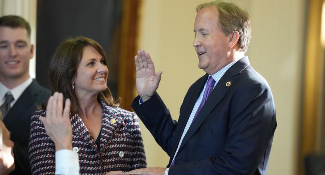 Texas Attorney General Ken Paxton and his wife, state Sen. Angela Paxton