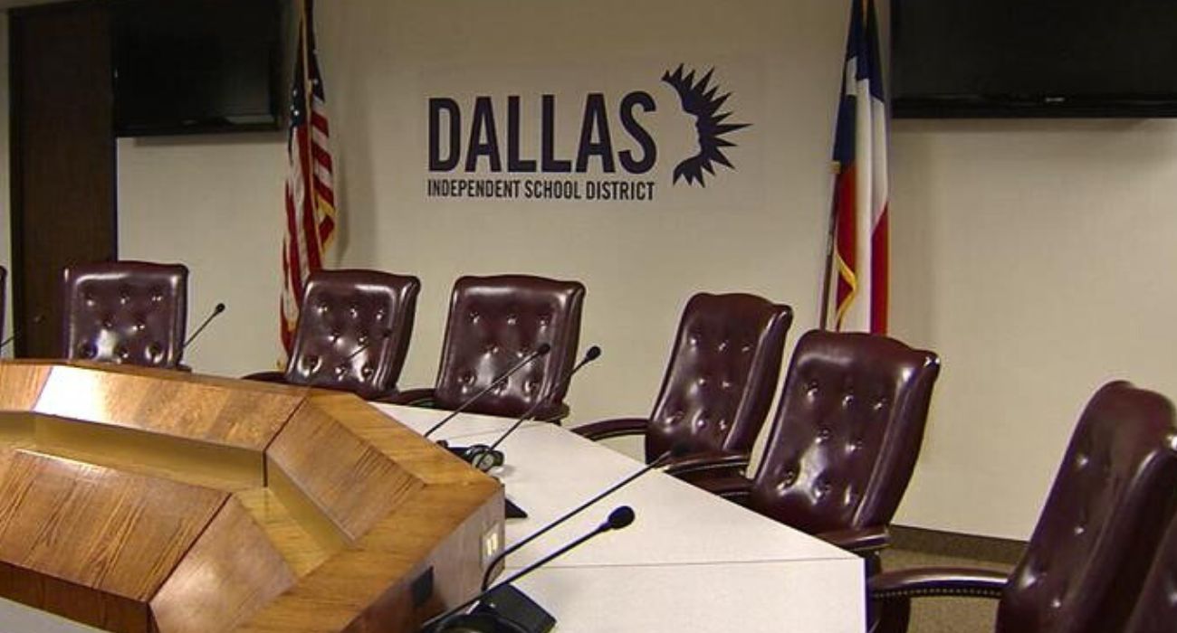 Dallas ISD board room