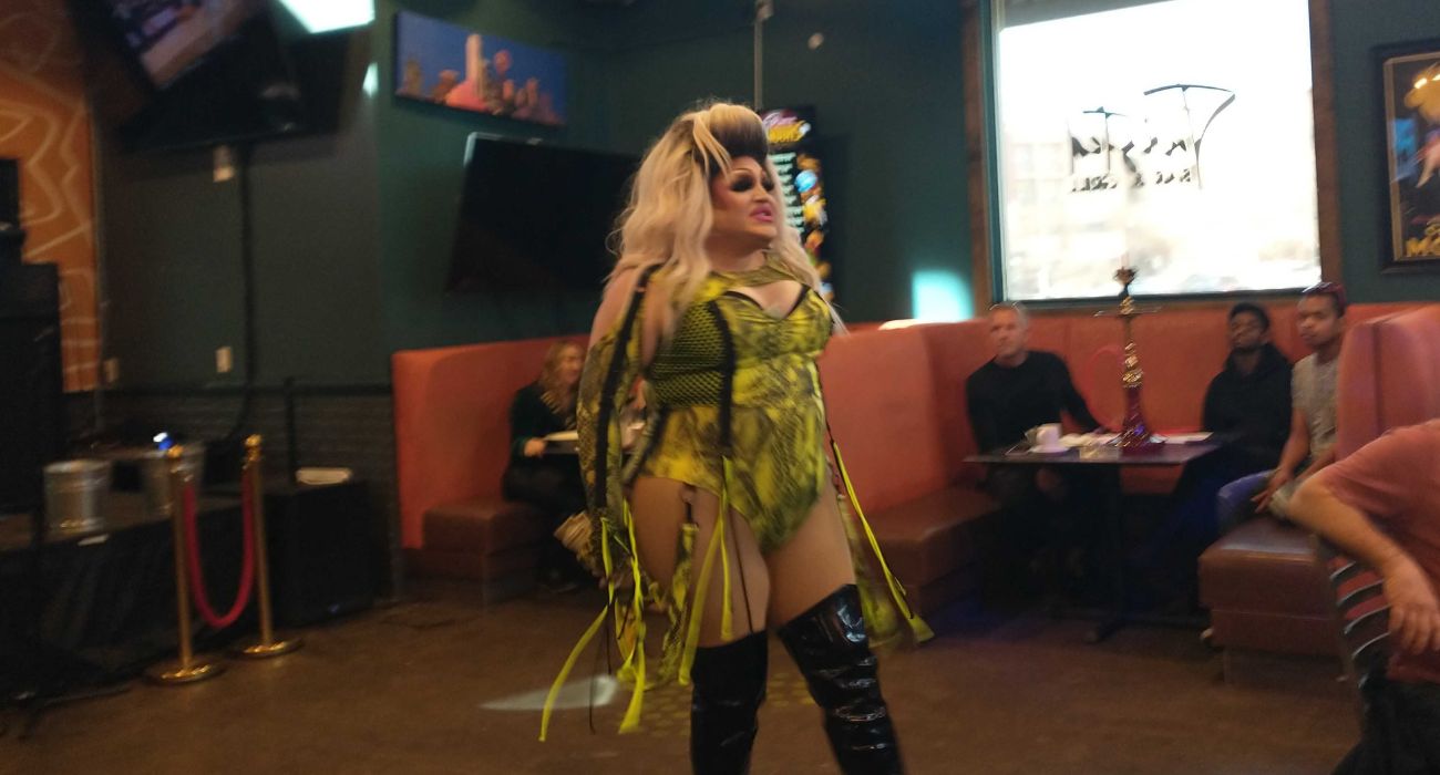 Drag performer at Twisted Bar and Grill