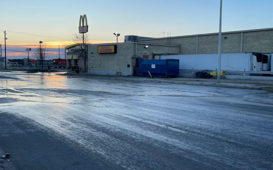 Cold Weather Causes Water Main Breaks