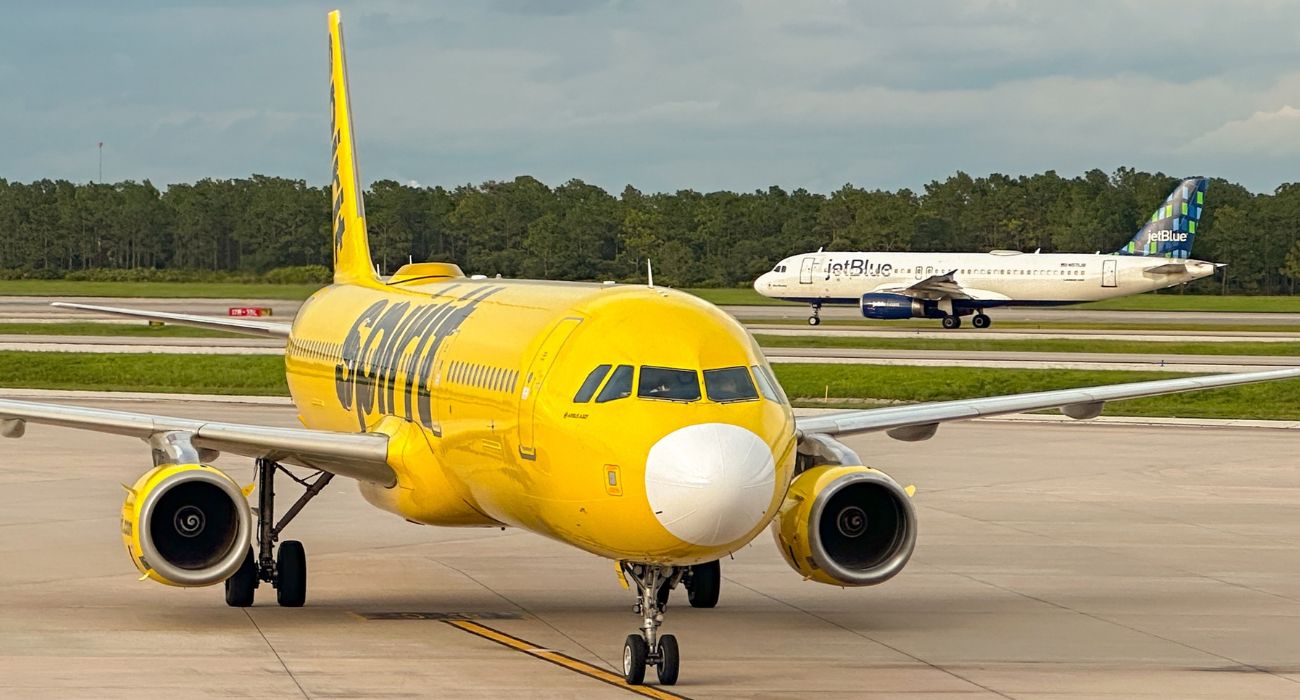 Spirit airlines and Jetblue airlines