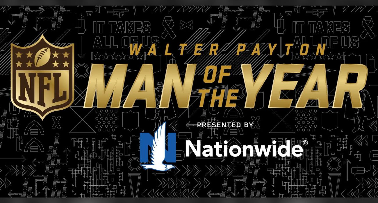 Walter Payton Man of the Year banner