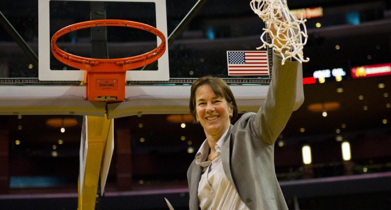 Stanford's women's basketball coach Tara VanDerveer