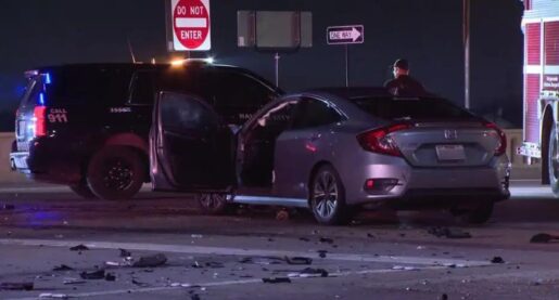 VIDEO: Two Officer-Involved Crashes in One Week