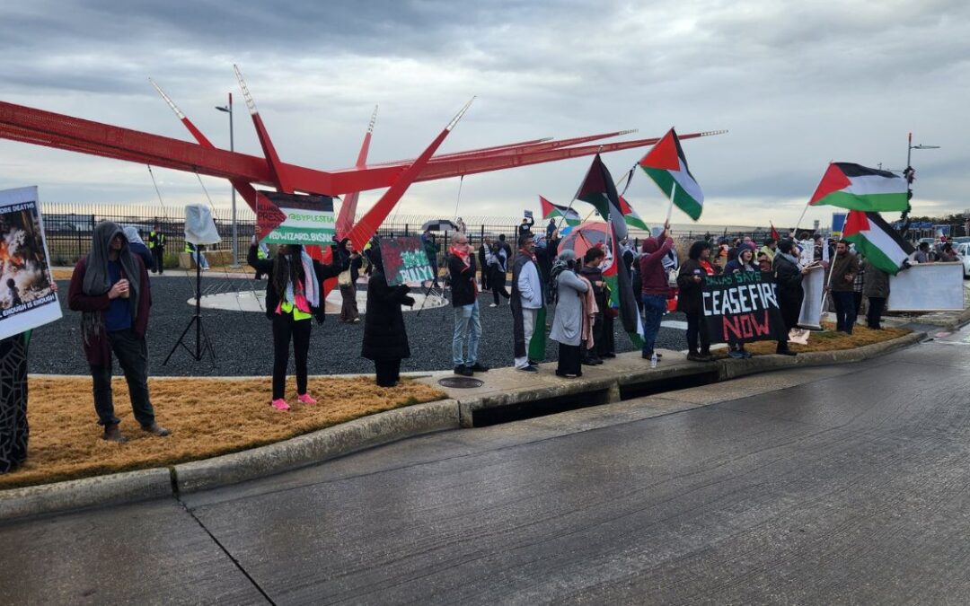 Anti-Israel Protesters Arrested at Love Field