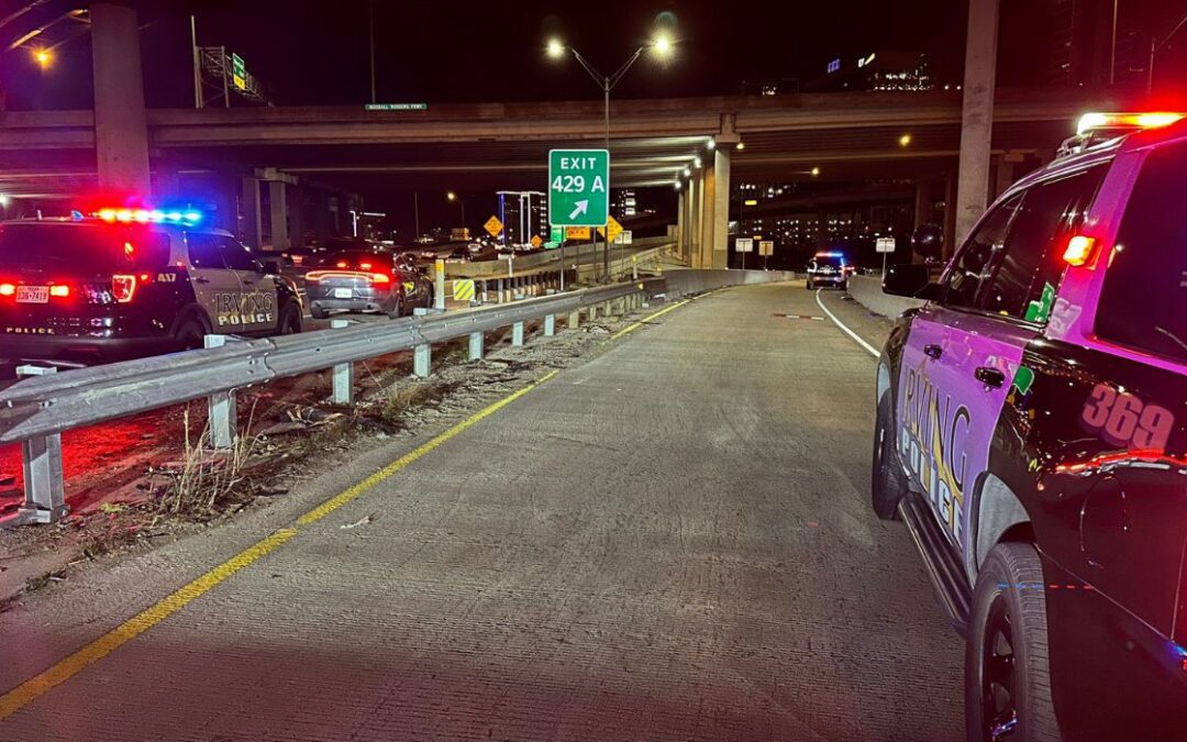 Persecución policial cerca de la I-35 termina en un intenso accidente y cuatro muertos