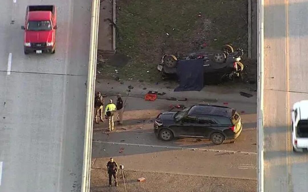 Man Dies After Car Falls from Overpass