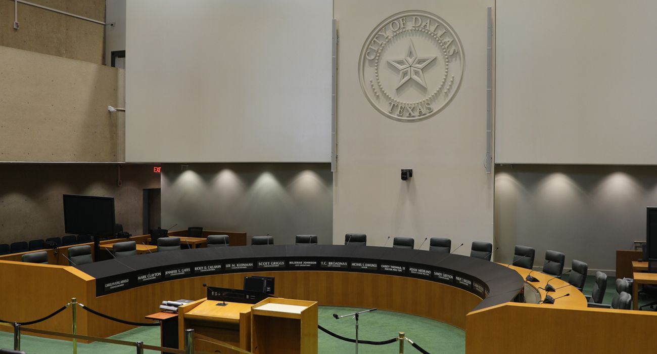 Dallas City Council Chambers