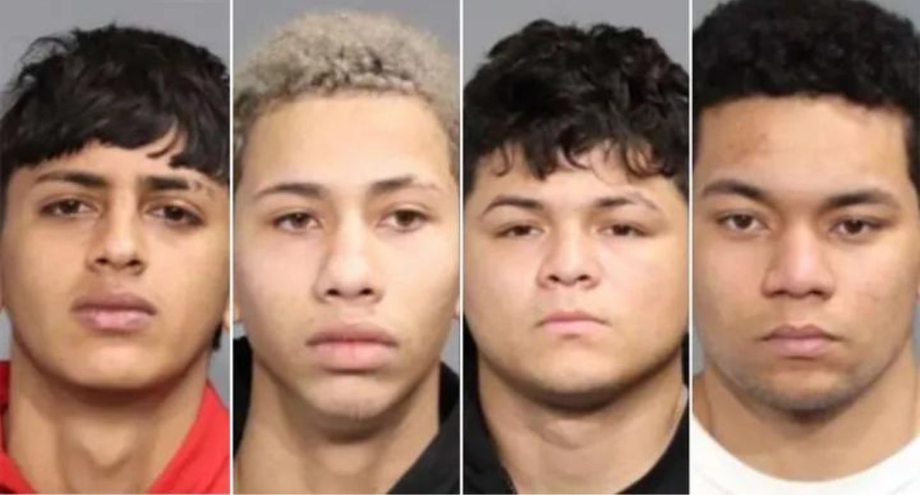 Kelvin Arocha, Wilson Juarez, Yorman Reveron, and Darwin Gomez Izquiel are all charged with attacking New York City police officers.