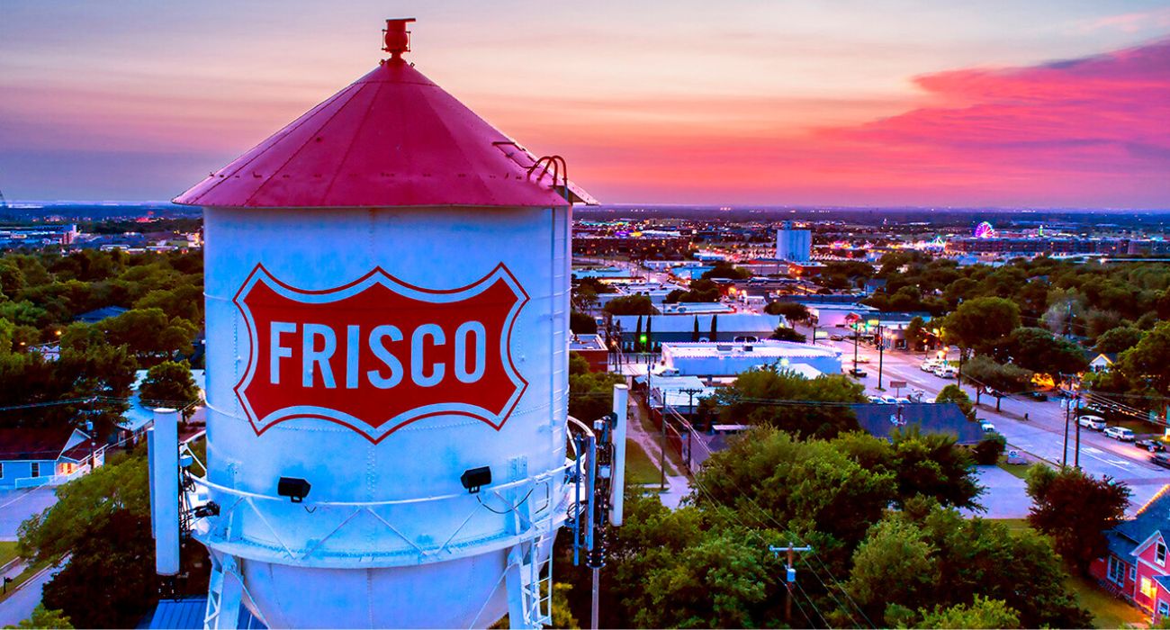 Frisco, Texas, water tower