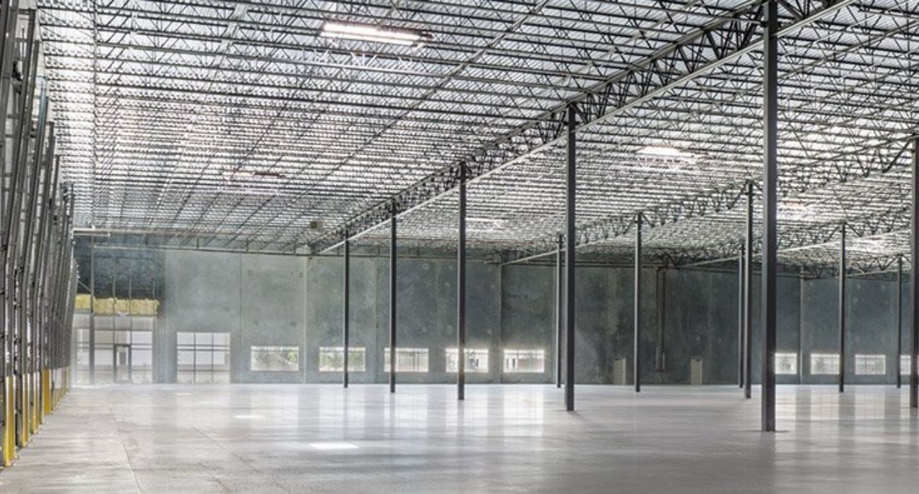 Interior of an industrial property by EastGroup