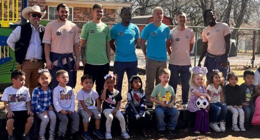Pro-Soccer Team Helps Local Preschool