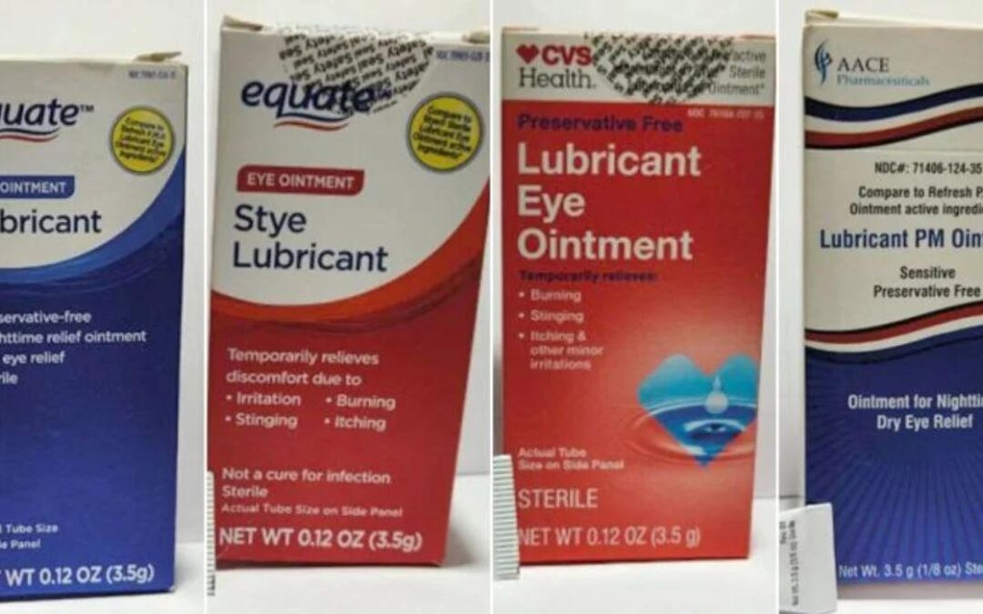 Eye Ointments Recalled Over Sterility Concerns