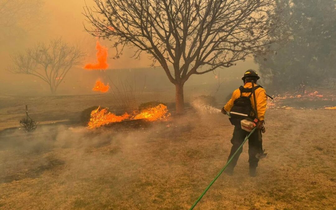 El incendio forestal de Texas ahora es el segundo más grande en la historia del estado