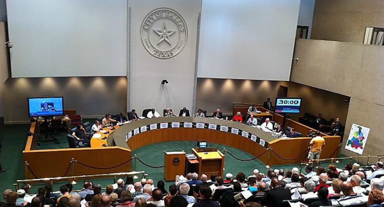 Dallas City Council chambers