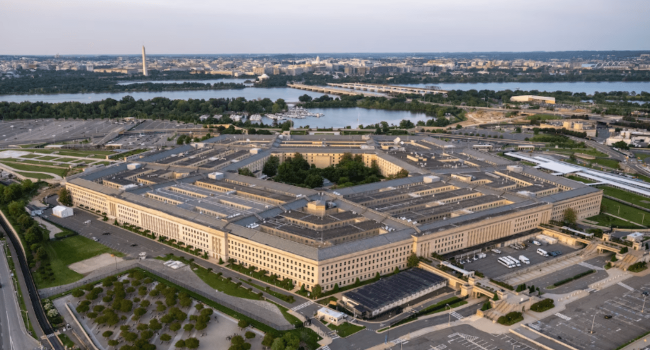 Pentagon aerial view