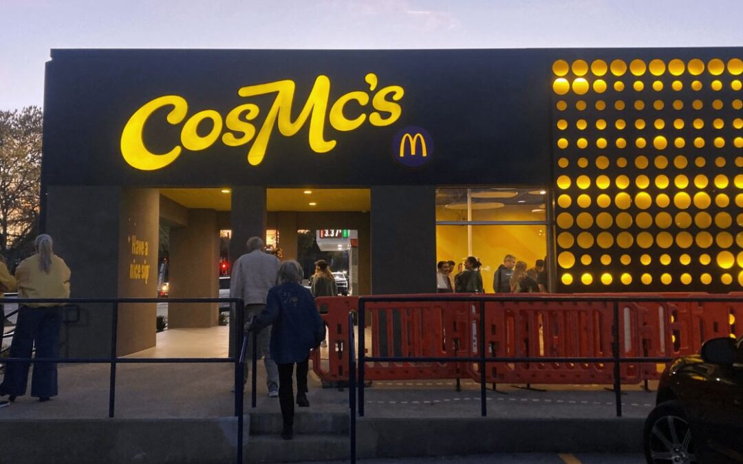 McDonald’s Debuts New Restaurant Concept