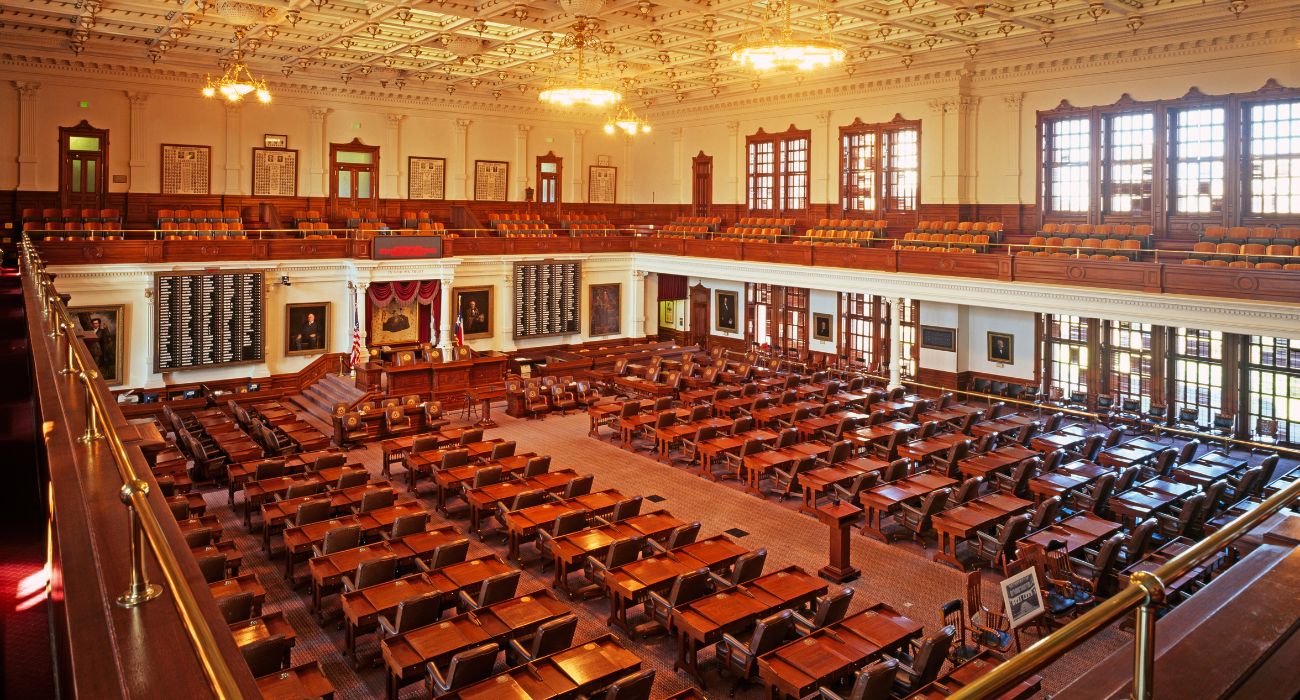 House of Representatives in the Texas State Capitol