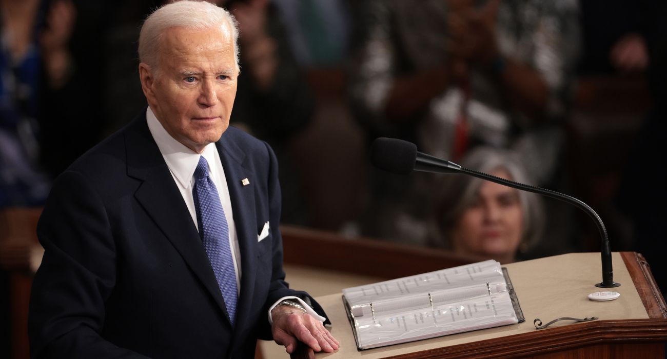 U.S. President Joe Biden delivers the State of the Union address