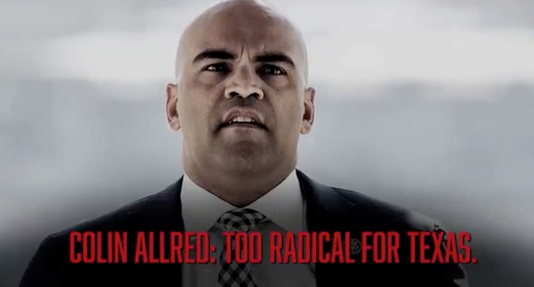 Screengrab from ad against Colin Allred