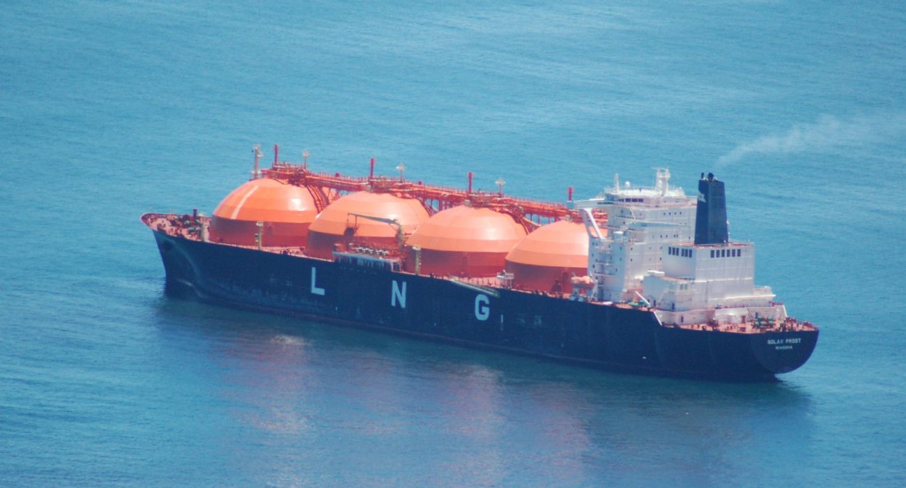 Liquid Natural Gas on a ship