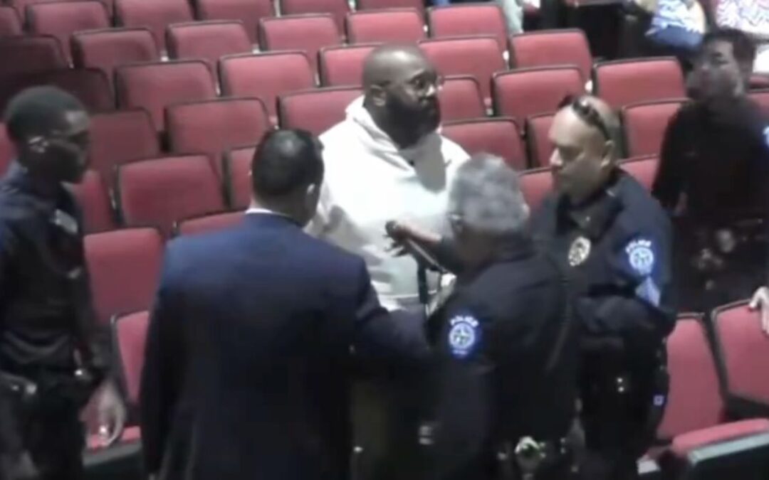 VIDEO: Pastor Removed From ISD Meeting
