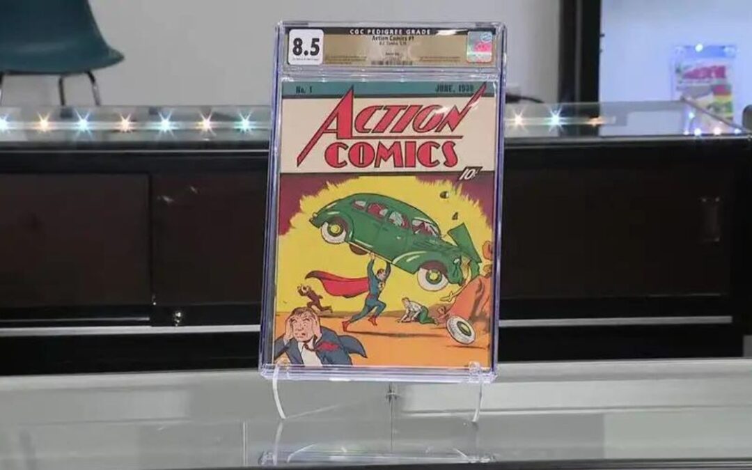 Superman Comic Expected To Set Auction Record