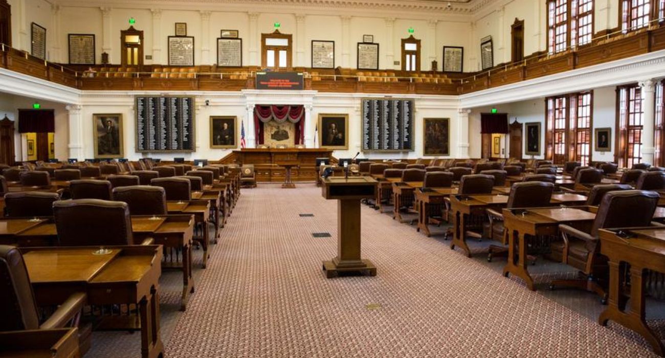 The House Chamber at the Texas Capitol