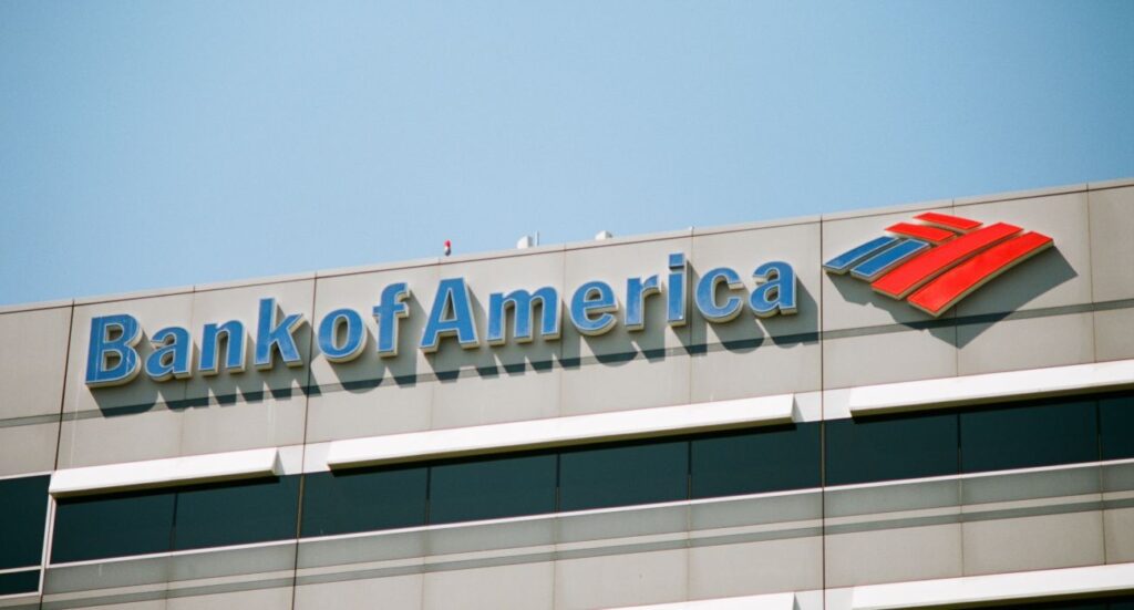Bank of America Sign