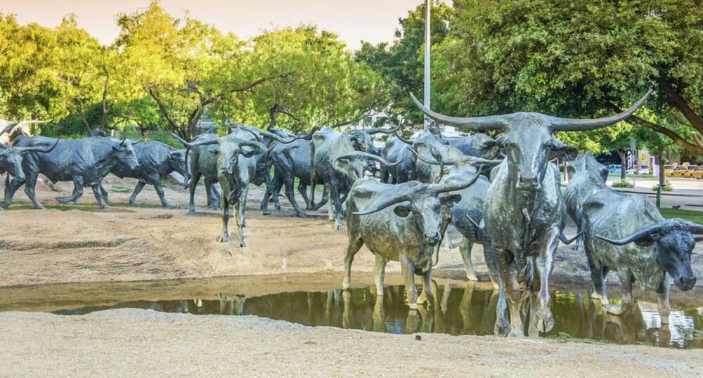 Dallas’ Founding Immortalized in Bronze