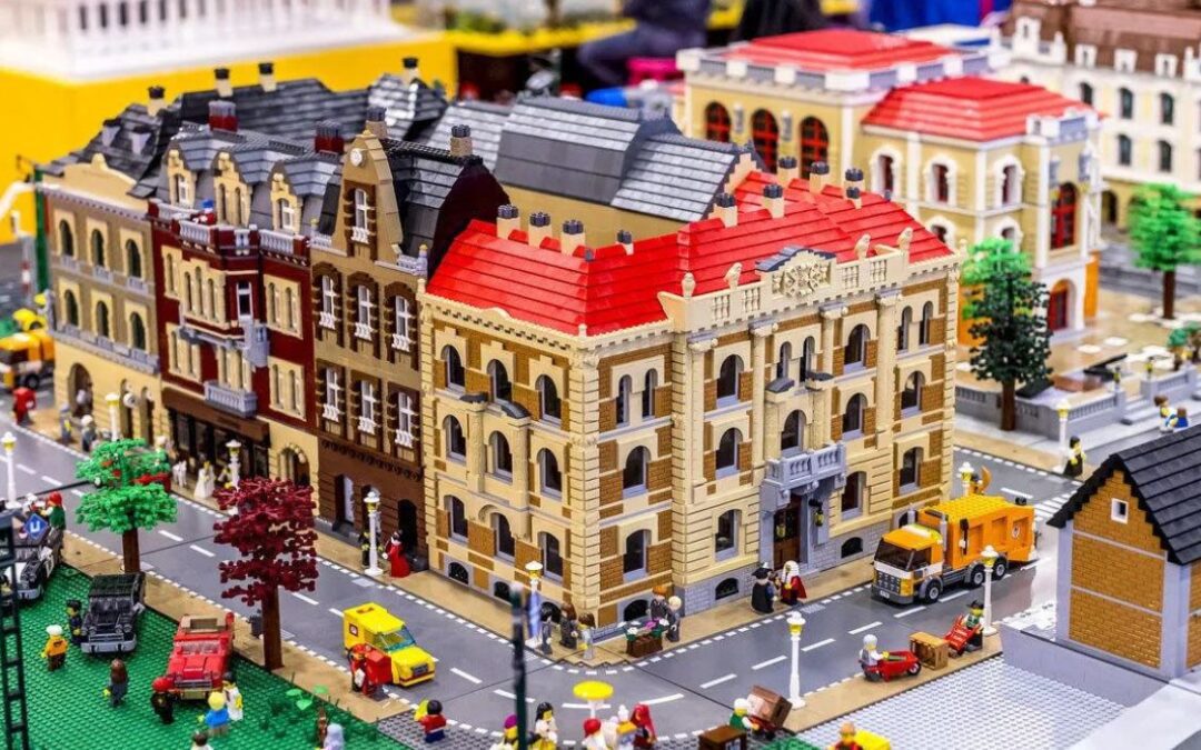 Exhibiciones de Lego de siguiente nivel exhibidas en el norte de Texas