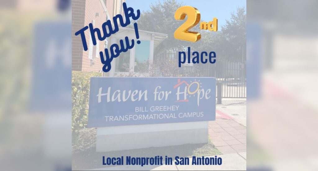 Haven for Hope Thank You Banner