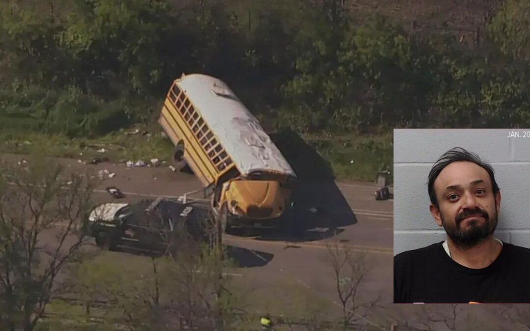 El hombre detrás del accidente del autobús escolar de Texas dio positivo en múltiples pruebas de drogas