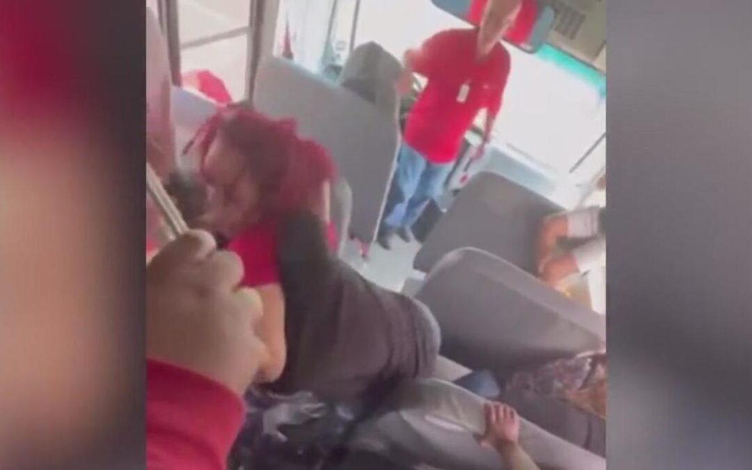 VIDEO: Adultos atacan a estudiante de 13 años en autobús escolar