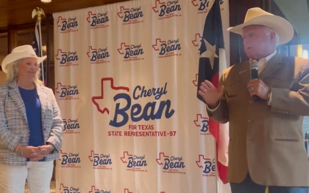 VIDEO: Sid Miller hace campaña para la candidata a la Cámara de Representantes de Texas, Cheryl Bean