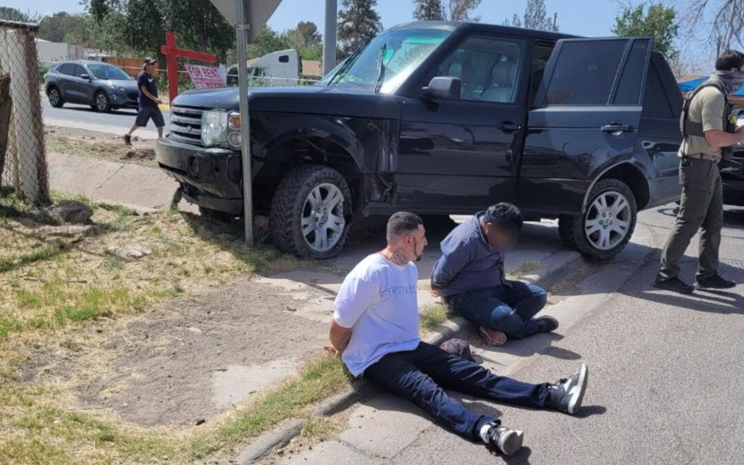 Persecución de la Patrulla Fronteriza detiene a un conocido miembro de una pandilla mexicana