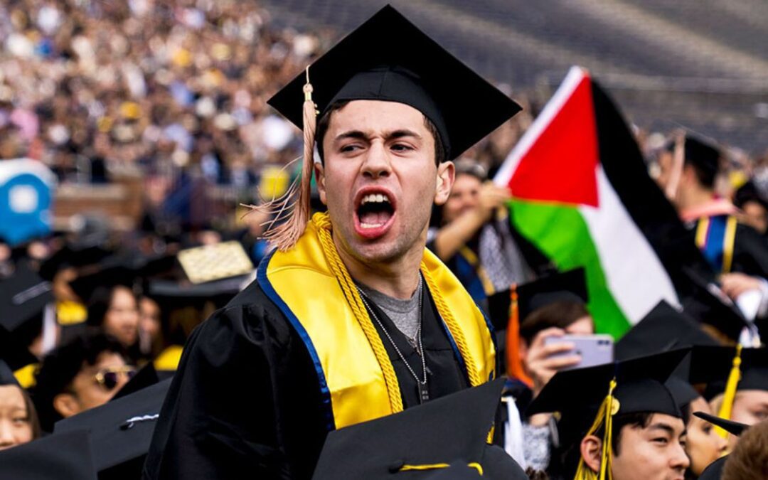 Anti-Israel Agitators Disrupt Yale Commencement